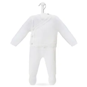 Dandelion White Knitted Top and Leggings