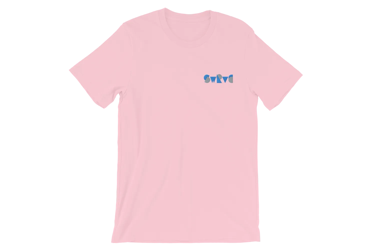 embroidered chunky logo cotton tee